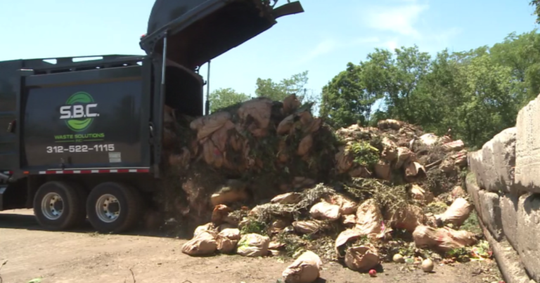 Near Chicago, composting is a