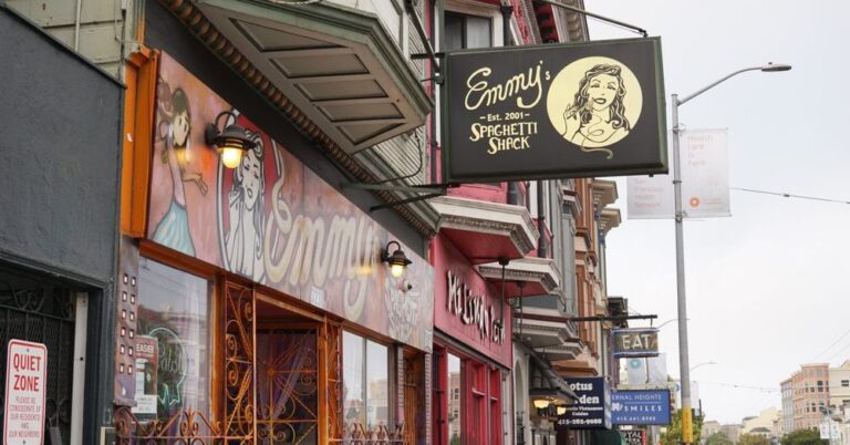 The Emmy’s Unicorn Mural Is Gone, But the Spaghetti Shack Is Here to Stay