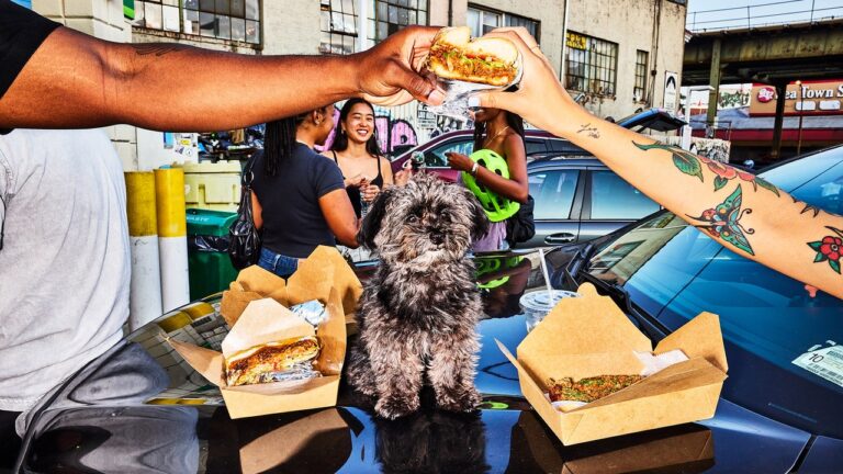 A Brooklyn Gas Station with Serious Grub
